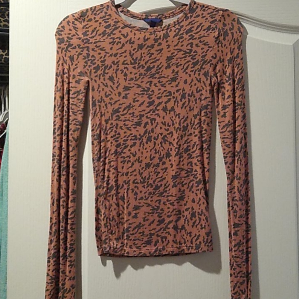 Animal Print Long Sleeve